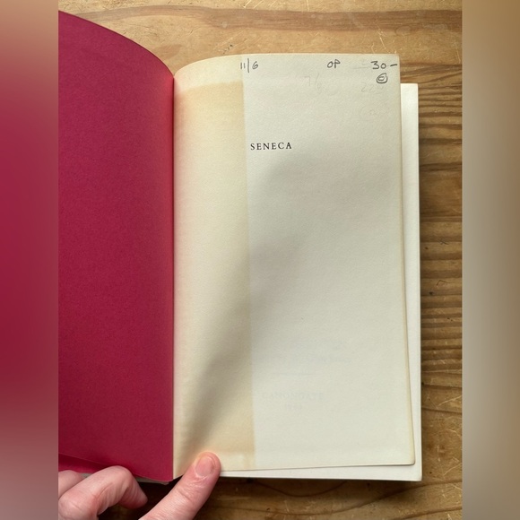 Seneca The Humanist At The Court Of Nero Villy Sorenson Hardcover Vintage Book - Picture 2 of 10